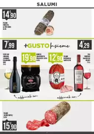 Volantino Supermercato Pollio Pagina 6: 14,90 SALUMI VILLANI VILLANI PANCETTA AL PEPE NERO AL KG 7.99 FEUDI SAN GREGORIO