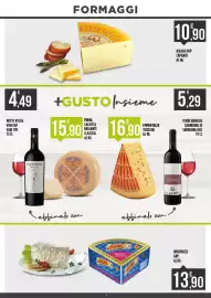 Volantino Supermercato Pollio Pagina 7: Invernizzi Gim Gorgonzola con il Goccia €13,90, Asiago DOP caprato €10,90