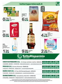 Volantino Tutto Risparmio Cash&Carry Pagina 40: San Sebastiano formaggio grattugiato mix €6,45, Star brodo vegetale €0,79