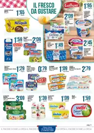 Volantino Sidis Pagina 5: Yogurt mio Nestlé €1,09, Fruttolo Nestlé Fragola e Banana €1,29
