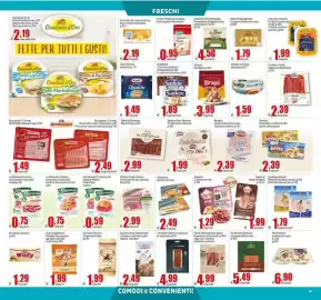 Volantino Elite Pagina 15: Ferrari Grattugiato Fresco €0,95, Kraft fettine classiche €1,49