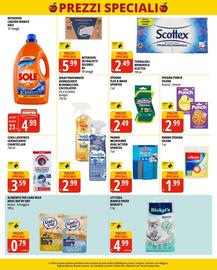 Volantino Tigros Pagina 8: Spugna flex & wash spontex €2,49, Cura lavatrice igienizzante Chanteclair €3,59