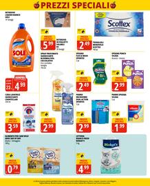 Volantino Tigros Pagina 8: Spugna flex & wash spontex €2,49, Cura lavatrice igienizzante Chanteclair €3,59