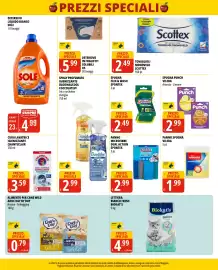 Volantino Tigros Pagina 8: Spugna flex & wash spontex €2,49, Cura lavatrice igienizzante Chanteclair €3,59