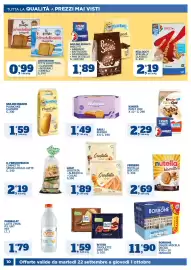 Volantino Ok Sigma Pagina 10: Lago Crostata albicocca cacao €1,89, Kellogg's Special K Classico €2,19