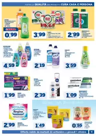 Volantino Ok Sigma Pagina 15: Nivea deodorante €2,39, Coccolino lavatrice €4,59