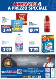 Volantino Ok Sigma Pagina 16: Gnocchi Rana €1,49, Bio Presto Fustone €7,99