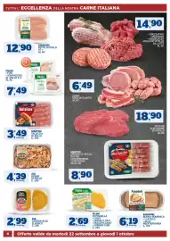 Volantino Ok Sigma Pagina 4: Amadori petto di pollo 10+ €12,90, Fileni Cotosnella Light €2,69
