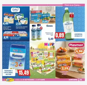 Volantino GeD Shopping Pagina 16: Mellin omo ortaggi €2,59, Mellin Crema/Semolino €4,49