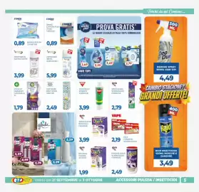 Volantino GeD Shopping Pagina 5: Esca formiche scarafaggi Vape €2,19, Spira vapor elettrico €3,99