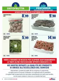 Volantino Adhoc Pagina 10: Patate pasta gialla €8,99, Rana pescatrice ½ €9,90