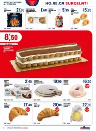 Volantino Adhoc Pagina 14: Cornetti vuoti €0,20, Ciambelle zuccherate Sangiorgio €16,20