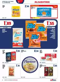 Volantino Adhoc Pagina 24: Playtime Biscotti Tradizionali Danesi €8,50, Playtime Play Rolls €1,05