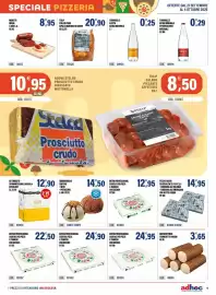 Volantino Adhoc Pagina 9: Ferrarelle Electa acqua naturale €0,25, Scatole per pizza a trancio €24,95