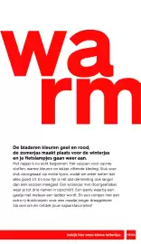 HEMA Flugblatt Seite 2: wa rm De bladeren kleuren geel en rood, de zomerjas maakt plaats voor de winterjas en je
