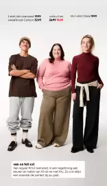 HEMA Flugblatt Seite 6: t-shirt Job oversized 19.99 sweatbroek Carlson 32.99 coltrui Lois rib-t-shirt Clara 19.99 26.99