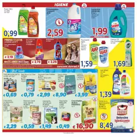 Volantino Market Ingross Pagina 19: Pavimenti AJAX €1,59, Gourmet Gold Purina Tortini, Straccetti vari tipi* €2,99