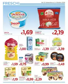 Volantino Maxi Nonna Isa Pagina 2: Yogurt intero A-Yo €0,99, Pudding HiPRO DANONE €1,49