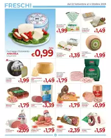 Volantino Maxi Nonna Isa Pagina 4: Carpaccio di manzo LENTI €3,39, Guanciale Fiorucci €1,79