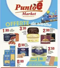 Volantino Punto é market Pagina 1: Algida Carte d'Or gelato €3,39, Soavegel Pasticciotto Lecce €2,99