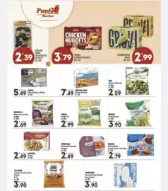 Volantino Punto é market Pagina 6: Carciofi Spicchi €3,90, OroGel Piselli Fino €2,99