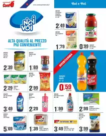 Volantino Conté Supermercati Pagina 6: Riso Originario Noi&Voi €1,79, Chips Maxi Noi&Voi €2,99