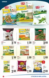 Volantino Maxipiù Pagina 8: Orogel carote a fette €1,29, Orogel zucchine a fette €1,39