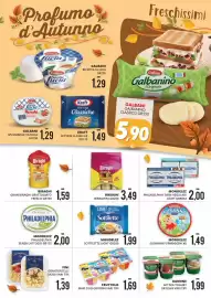 Volantino Mazzeo Supermercati Pagina 5: Fruttolo Maxi Duo €1,69, Susanna formaggini €1,49