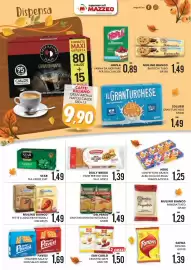 Volantino Mazzeo Supermercati Pagina 8: Delverde crostini dorato/integrale €1,49, Gran Pavesi crackers €1,69