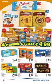 Volantino Marketpiù Pagina 16: Mr. Day donuts fragola/cioccolato €2,19, Gullón Digestive Zero Zucchero €1,49