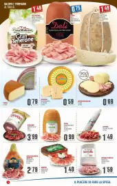 Volantino Marketpiù Pagina 2: Rigamonti bresaola IGP oro €3,99, Rosafino Chef Tacchino €0,99