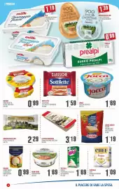 Volantino Marketpiù Pagina 4: Grana Padano DOP grattugiato Borgo Arcato €1,19, Filodolce Formaggio Novecento Colline €2,29