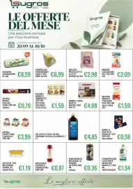 Volantino Sugros Pagina 1: Sugros SCELTA ITALIANA LE OFFERTE DEL MESE Una selezione pensata per il tuo business. OFFERTE