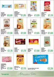 Volantino Sugros Pagina 15: Mulino Bianco biscotti scacchieri €1,79, Mulino Bianco Abbracci €1,59