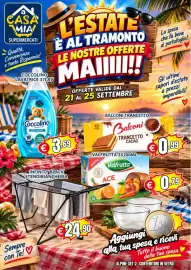 Volantino A Casa Mia Pagina 1: CASA MIA SUPERMERCATI Qualità, Convenienza e tanto Risparmio! COCCOLINO LAVATRICE 37LAV NUOVA