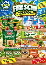 Volantino A Casa Mia Pagina 5: CASA MIA SUPERMERCATI Qualità, Convenienza e tanto Risparmio! FRESCHI ACTIVIA YOGURT X4 ACT
