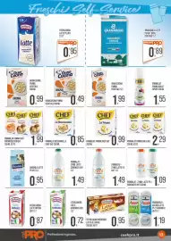 Volantino Cash pro Pagina 13: Parmalat Panna Chef UHT €0,99, Parmalat Besciamella Chef UHT €0,85