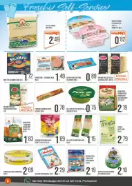 Volantino Cash pro Pagina 8: Vallepiù tramezzini linea €1,15, Vallepiù pesto fresco alla genovese €0,75