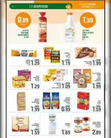 Volantino La Mimosa Supermercati Pagina 11: Infusi Pompadour vari tipi €1,29, Trancetto Balconi €1,09