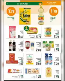 Volantino La Mimosa Supermercati Pagina 12: Bio risette Scotti €1,29, Pasta integrale Barilla varie trafile €1,49