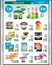 Volantino La Mimosa Supermercati Pagina 3: Gnocchi di patate freschi Selex €0,79, Pasta fresca di semola divella €1,09