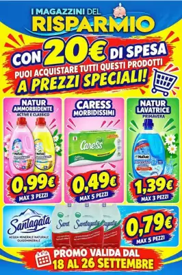 Magazzini del Risparmio (valido fino al 26-09)