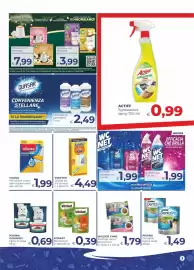 Volantino Pilato Pagina 3: Swiffer Duster xxl kit manico €4,49, Quasar Detergente pavimenti €2,49