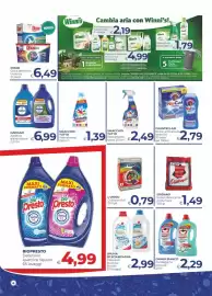 Volantino Pilato Pagina 4: Smacchio Tutto Pretrattante €2,49, Biopresto Detersivo lavatrice liquido €4,99