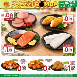 Volantino Jero Market settimana 38 Pagina 7: Panati crocchè artigianali farciti vari tipi €0,39, Cornetti vuoti premium €1,00