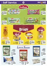 Volantino Eurocash Pagina 10: Gran Sorensina Parmigiano Reggiano Grattugiato €1,69, Biraghi gratuggia facile €2,55