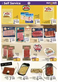 Volantino Eurocash Pagina 11: AIA Wudy Cocktail €1,55, Montorsi affettati vari tipi €1,99