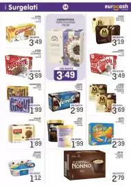 Volantino Eurocash Pagina 14: Viennetta Vaniglia €2,99, Bauli gelato gusto pandoro €1,99
