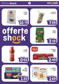 Volantino Eurocash Pagina 2: Simmenthal carne in gelatina €2,49, Campiello Frollini Classici €1,69