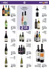 Volantino Eurocash Pagina 30: Telaro vino fonte caja €4,29, Ponte Pellegrino Vino Casavecchia/Pallagrello Nero/Bianco €3,59